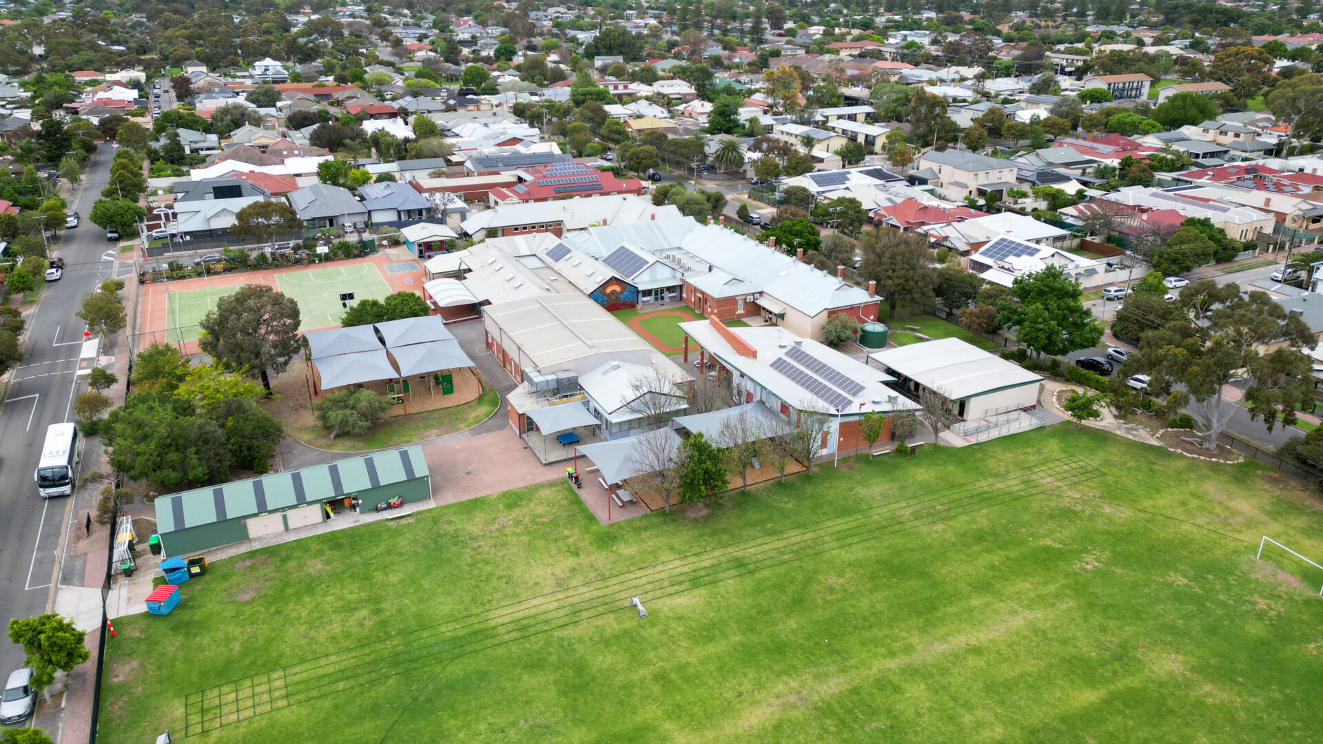 St Leonards Primary School from above